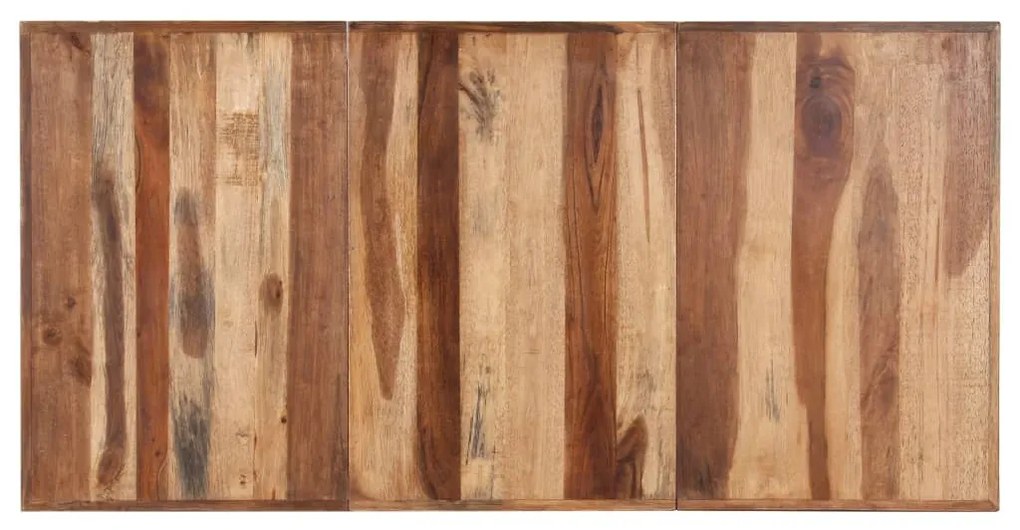 Mesa de jantar 180x90x75 cm madeira maciça c/ acabamento a mel