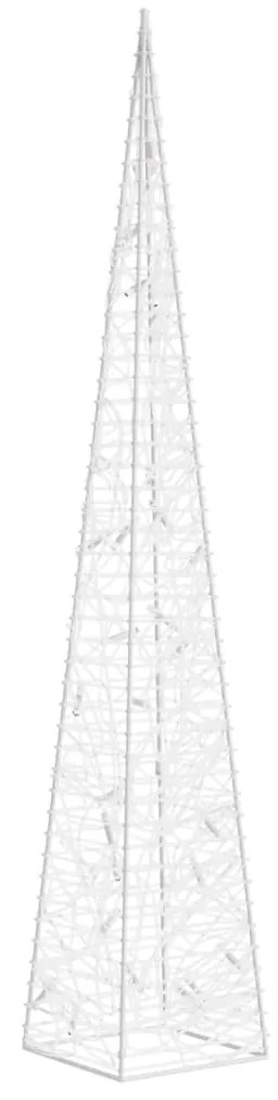Arvore de Natal de 60 cm com 30 LEDs - Branco Quente