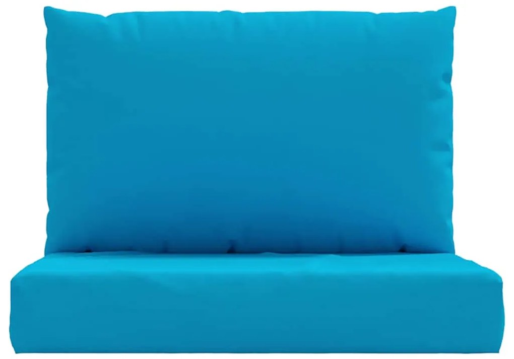 Almofadões para paletes 2 pcs tecido oxford azul-claro