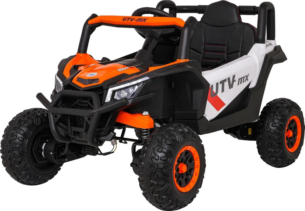 Buggy elétrico para Crianças 12V 4x4 Madman UTV-MX Rodas de espuma EVA Branco