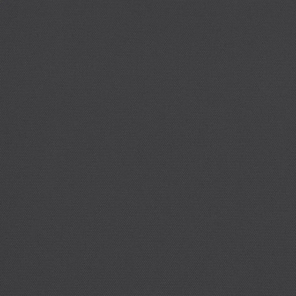 Guarda-sol de exterior c/ mastro alumínio 270 cm preto