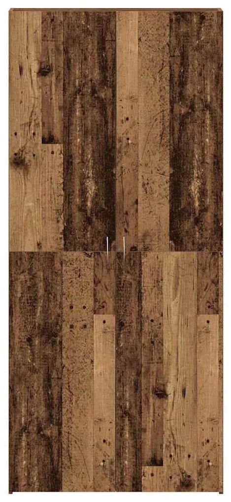 Cabideiro Madeira Velha 80x35,5x180 cm Madeira Engenharia