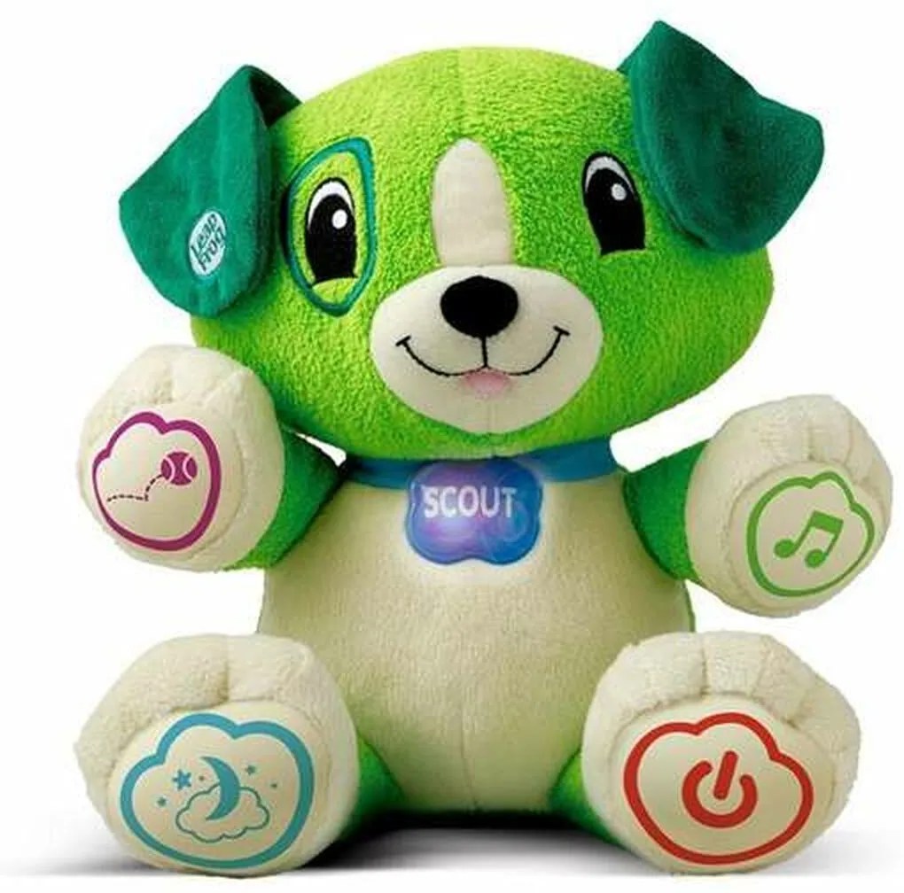 Peluche Cefatoys My Scout Friend Som 28 cm Verde Luzes