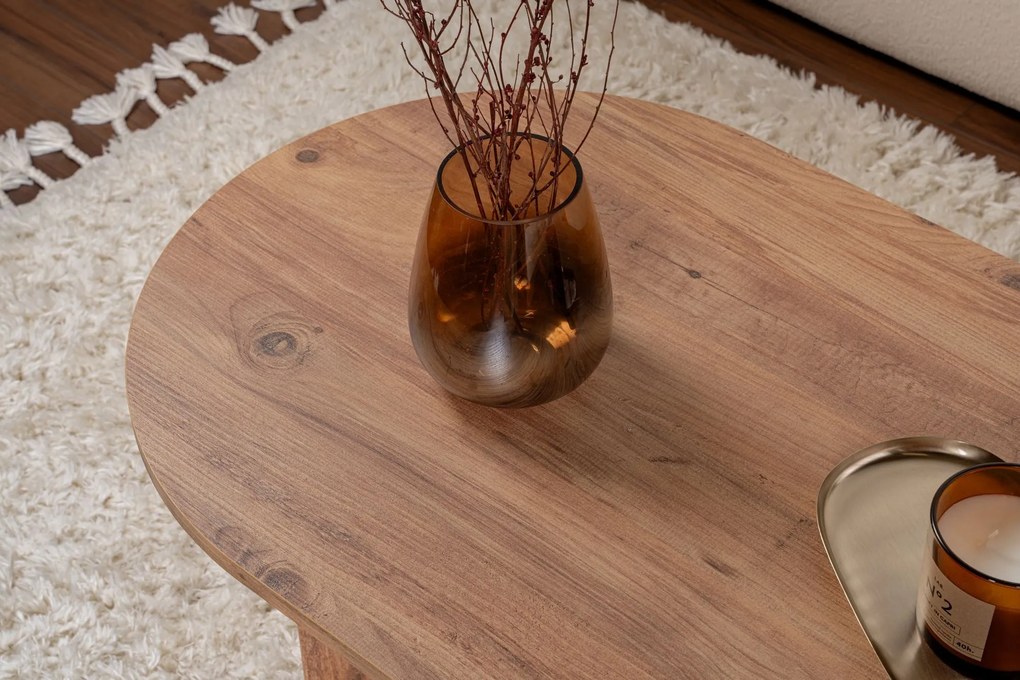 Mesa de Centro Sable – Pinho Atlântico – 119x40x60 cm