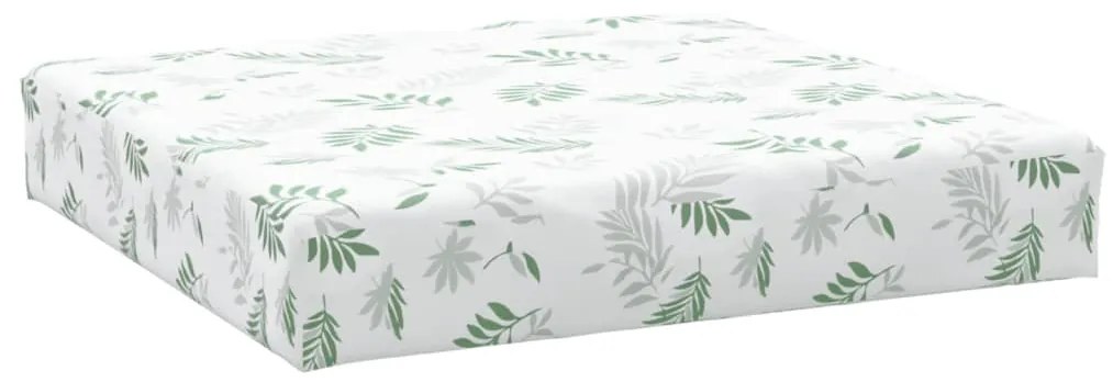 Almofadões p/ móveis paletes 3 pcs tecido oxford padrão folhas