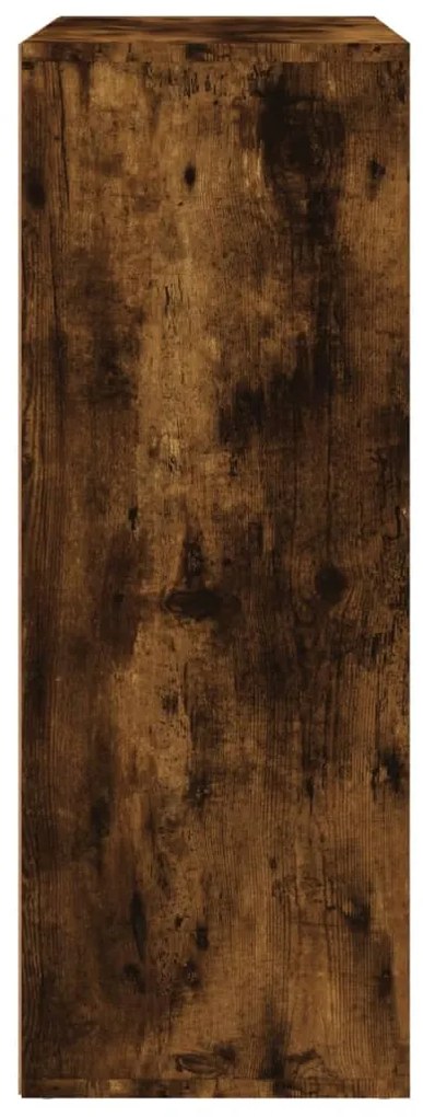 Aparadores 2 pcs 60x31x84 cm derivados madeira carvalho fumado
