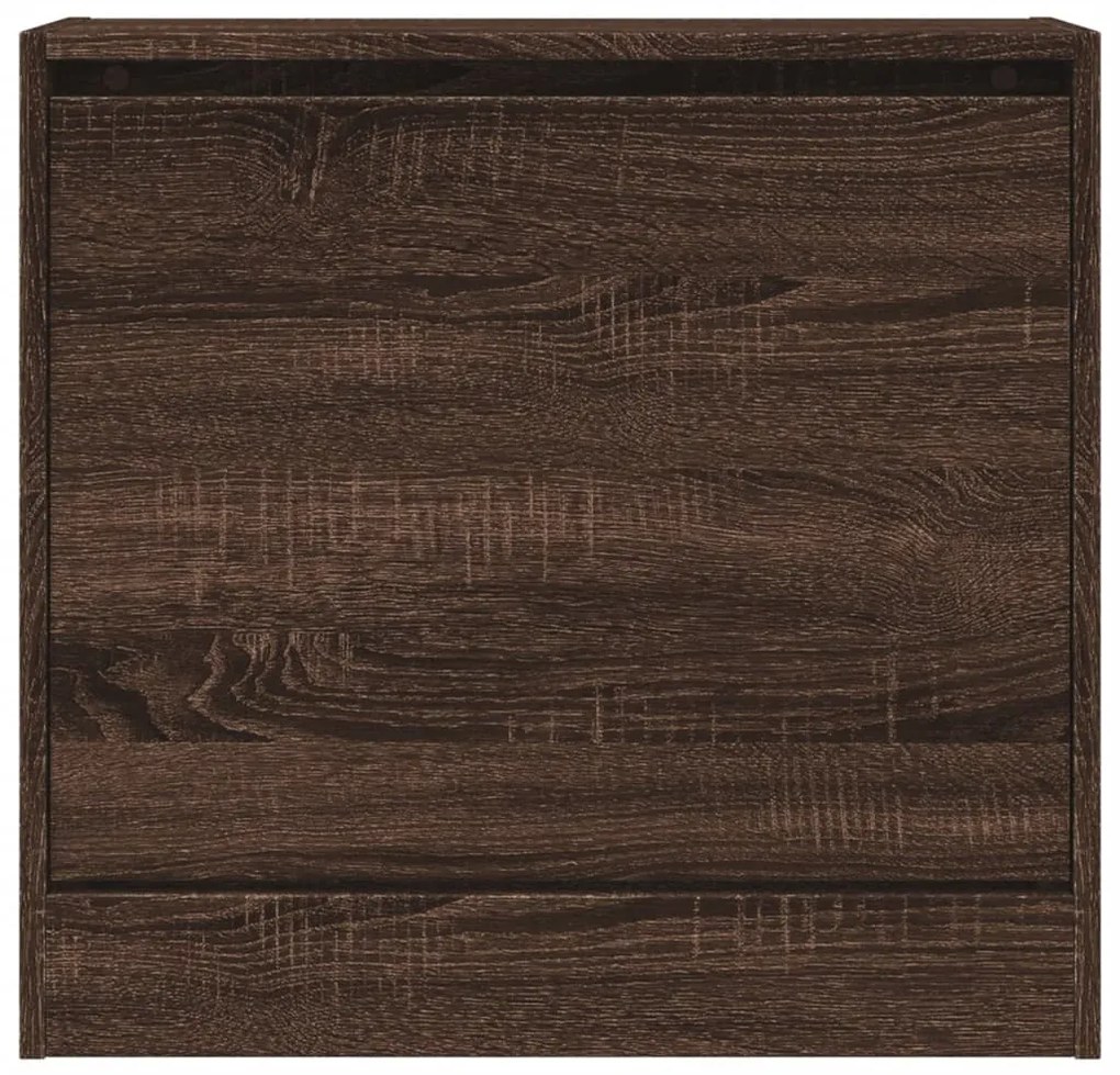 Sapateira 60x21x57 cm derivados de madeira carvalho castanho