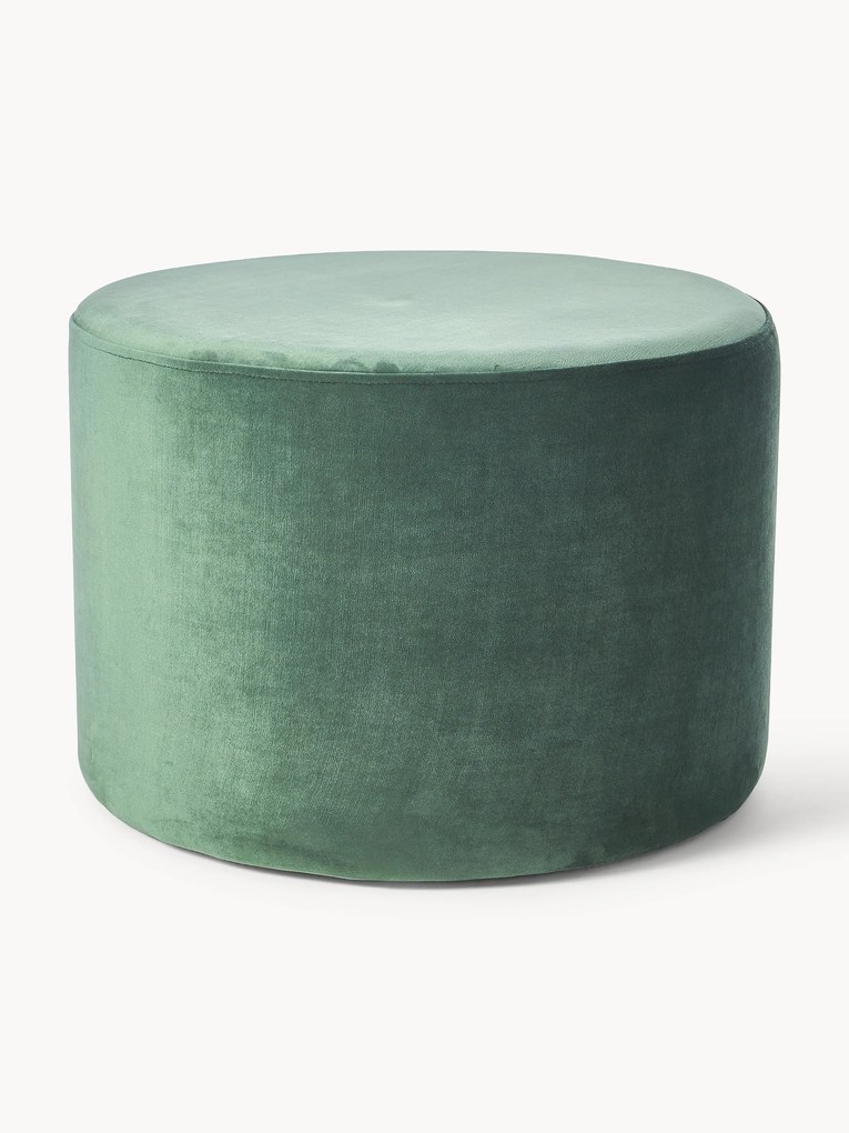 Velvet Upholstered Stool Daisy