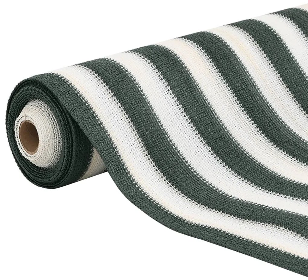 Rede ocultação p/ privacidade PEAD 195g/m² 1,5x25m verde branco