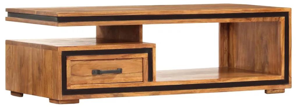 Mesa de centro 100x45x33 cm madeira de acácia maciça