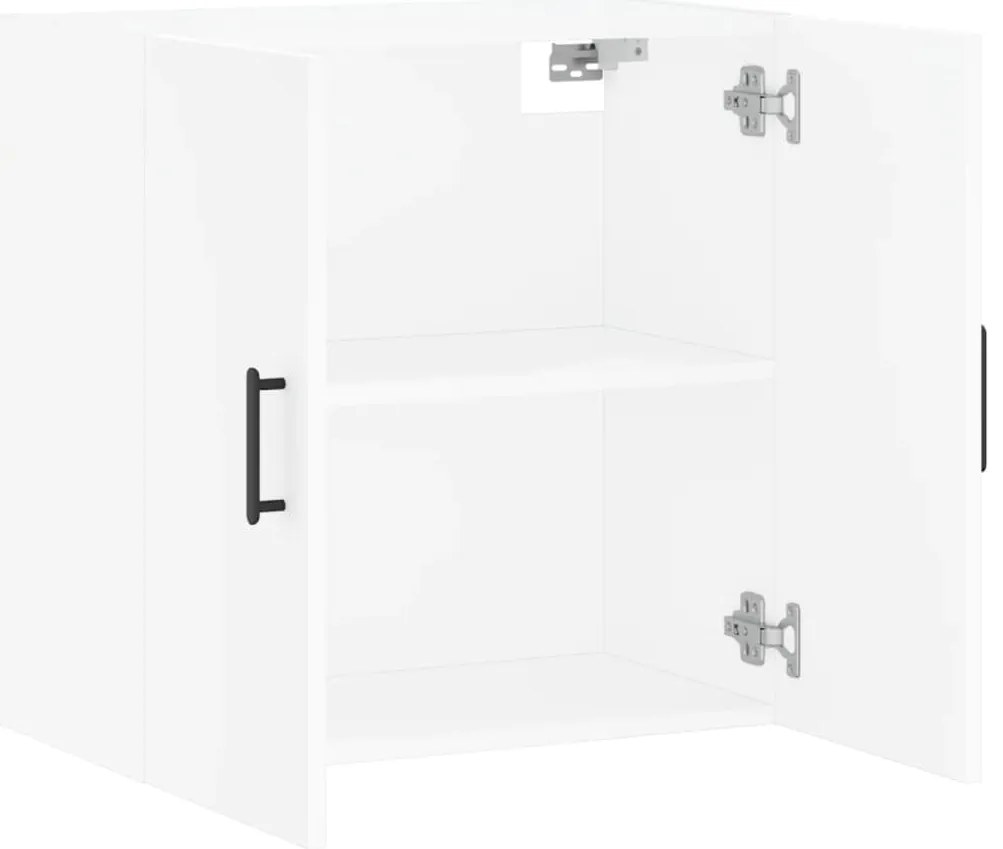 Armário de parede 60x31x60 cm derivados de madeira branco
