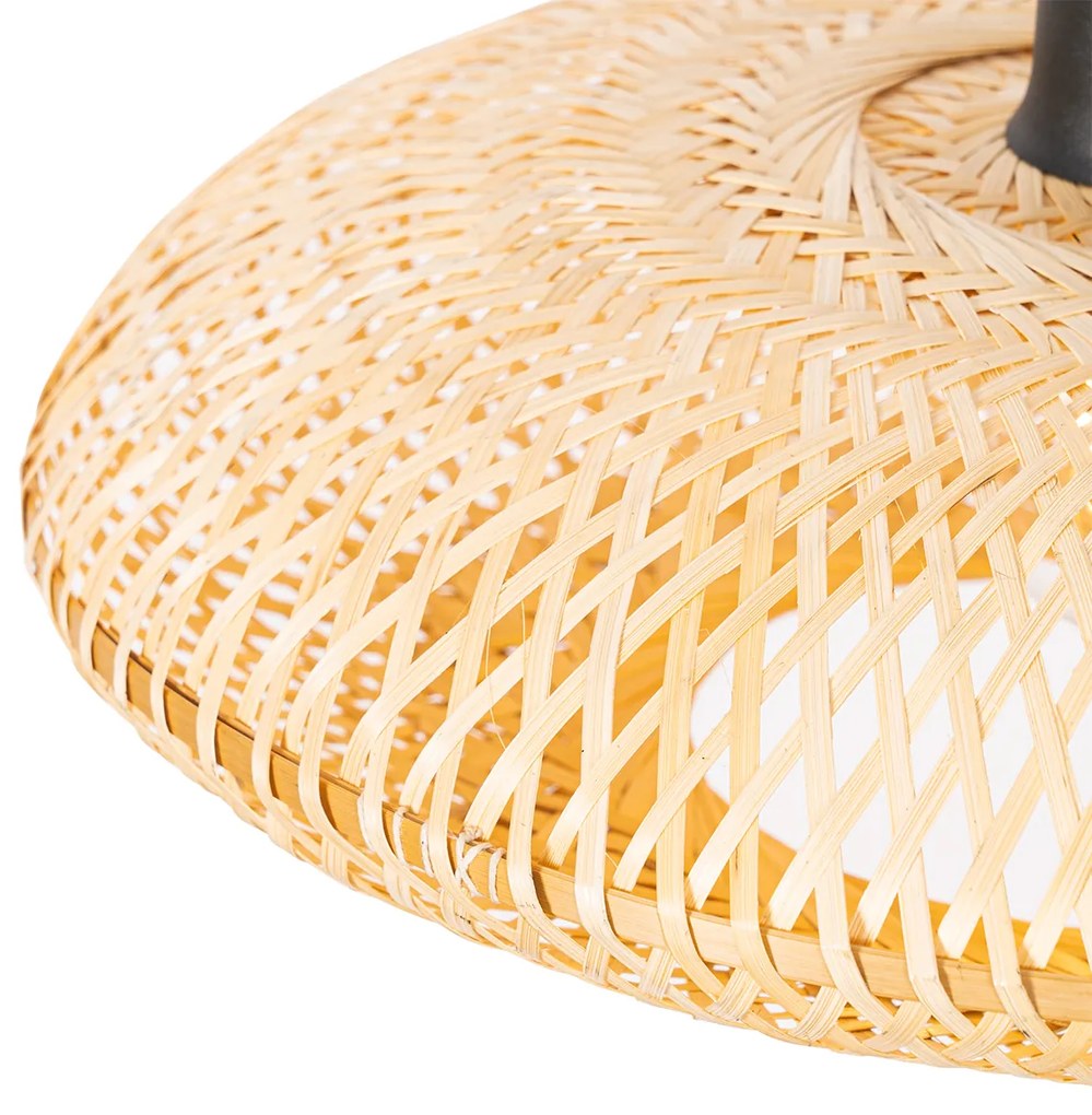 Candeeiro suspenso oriental bambu 40 cm - Ostrava Oriental
