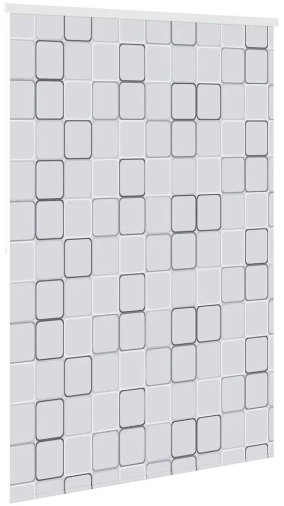 Estore de rolo para o duche 160x240 cm quadrados