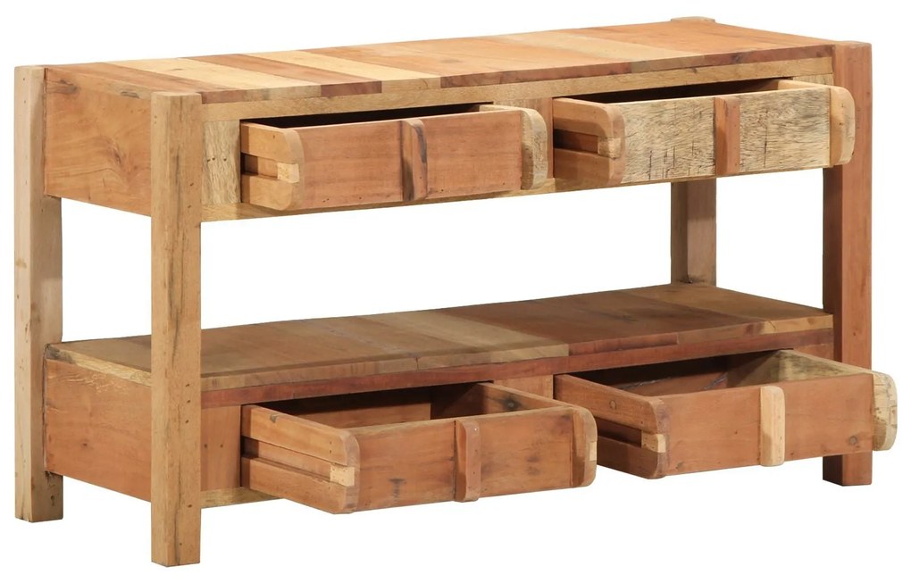 Cabinet de TV vidaXL 83x33x46 cm em Madeira Recuperada