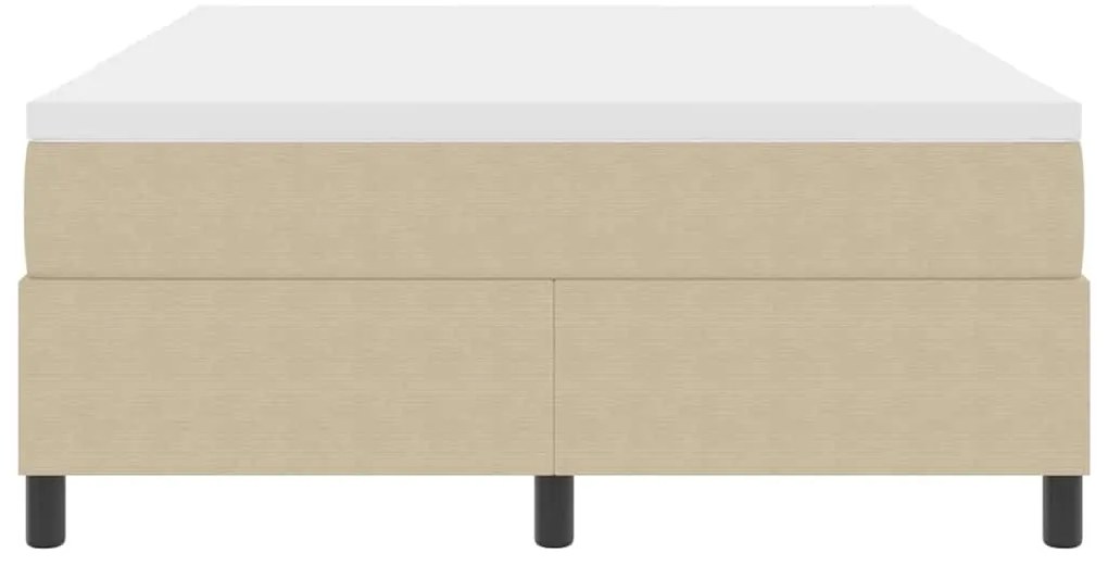 Cama Box com Colchão - Verde Claro e Cinza, 160x200 cm, Tecido de Velu