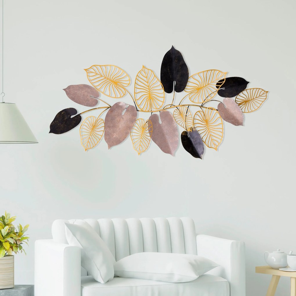 Acessório Decorativo de Parede Furize – Multicolor – 120 x 7 x 61 cm