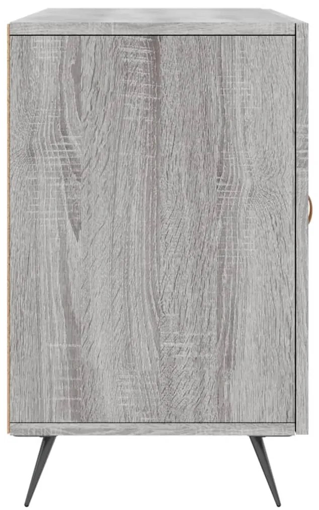 Aparador 100x36x60 cm derivados de madeira cinzento sonoma