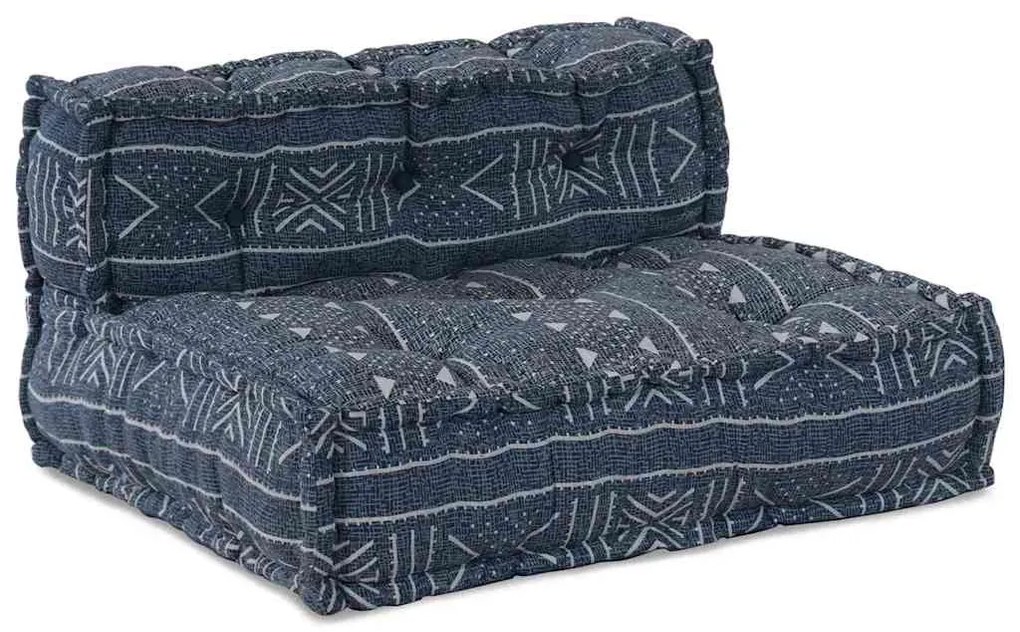 Pouffe Modular Índigo 70x70x54 em Tecido da