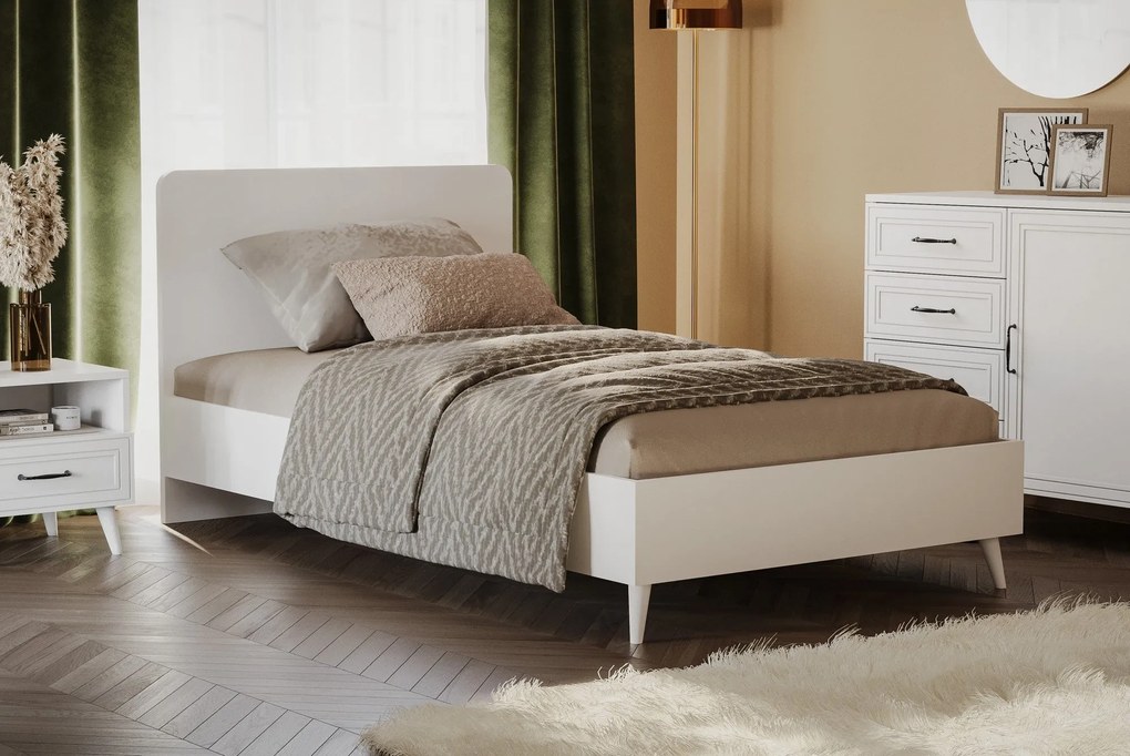 Conjunto de Quarto Juvenil Royal – Branco – Guarda-roupa: 120x170x41 c