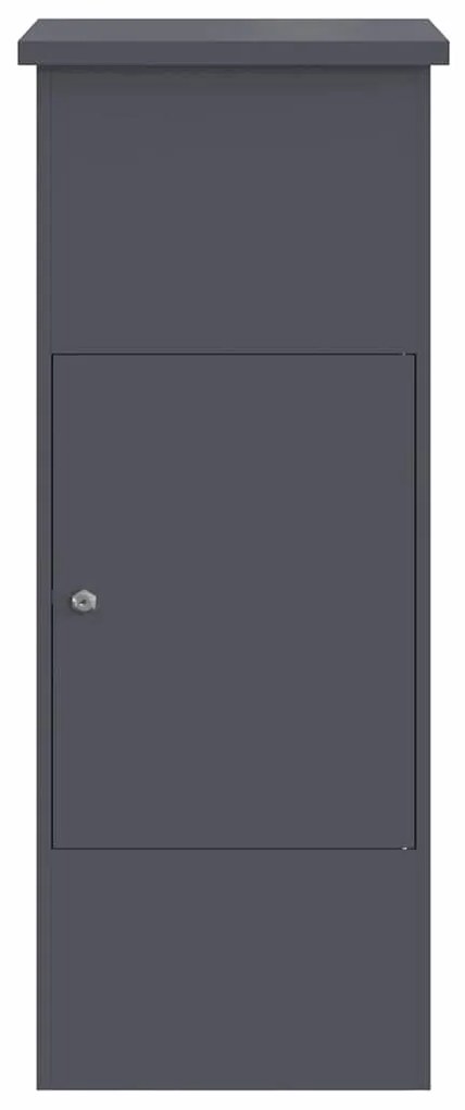 Caixa para entrega de pacotes Antracite 44,5 x 29 x 110,5 cm