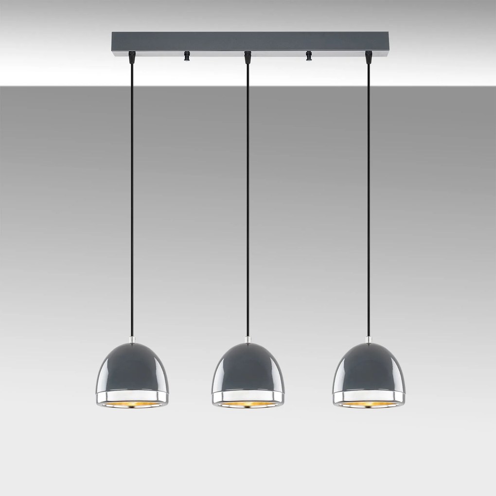 Candeeiro de Teto Mugo – Antracite – 62 x 17 x 110 cm