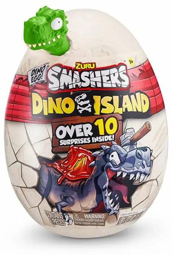 Ovo surpresa Bizak Zuru Smashers Island Dinossauro