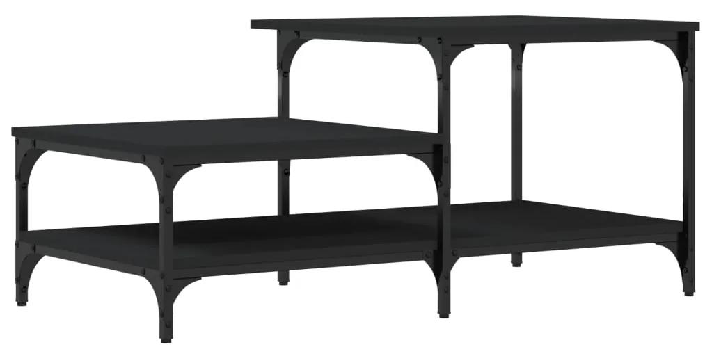 Mesa de centro 100x50,5x45 cm derivados de madeira preto