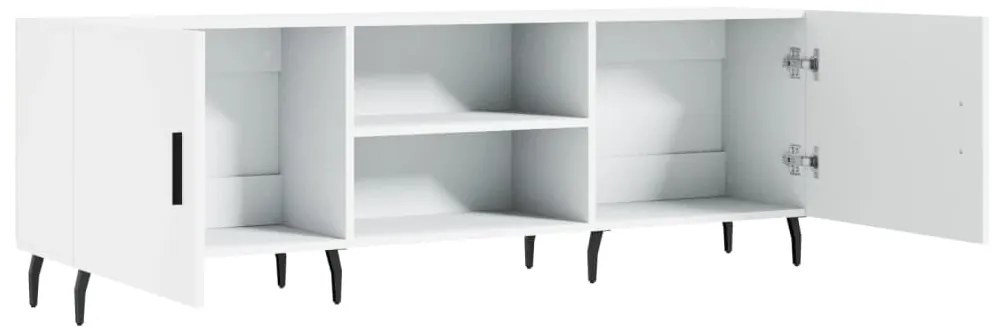 Móvel para TV 150x30x50 cm derivados de madeira branco