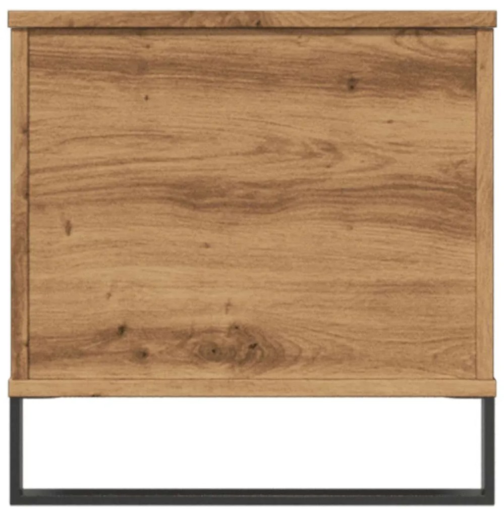 Mesa centro 90x44,5x45 cm derivados madeira carvalho artisiano