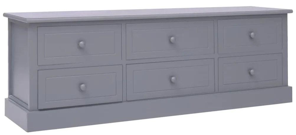 284126 vidaXL Banco de corredor 115x30x40 cm madeira cinzento escuro
