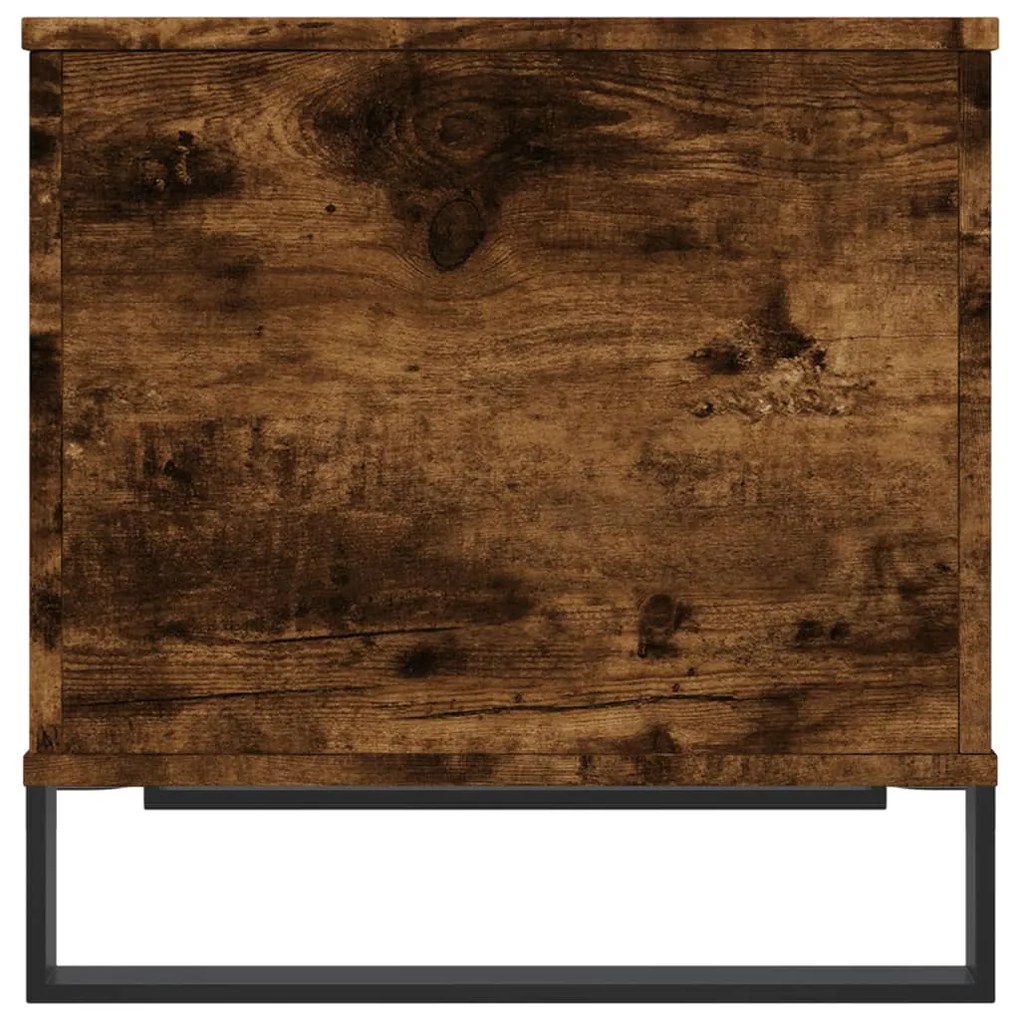 Mesa de centro 60x44,5x45 cm derivados madeira carvalho fumado
