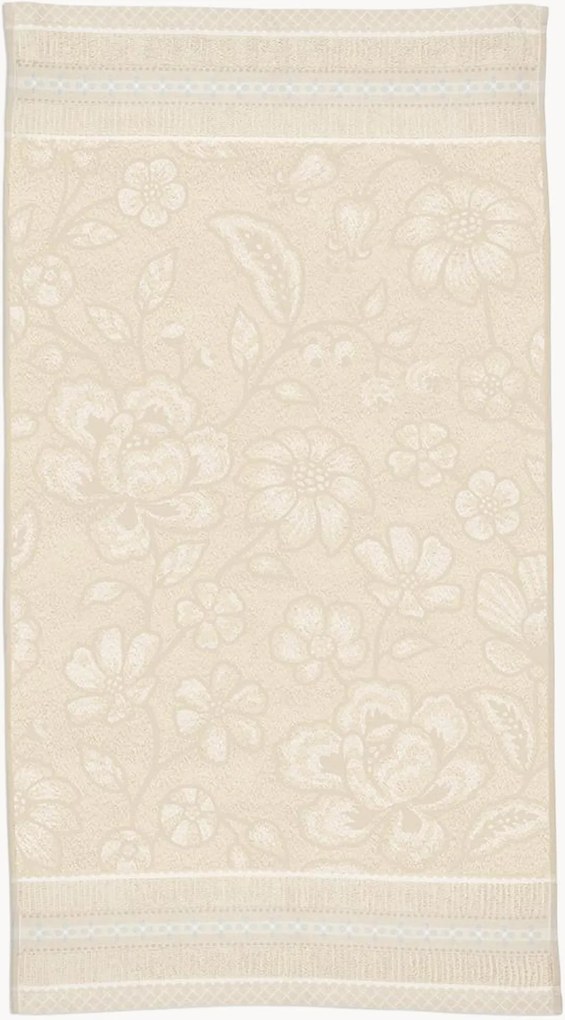Toalha em algodão felpudo Jasmin Jacquard