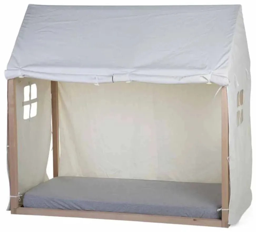 424570 CHILDHOME Cobertura de cama 150x80x140 cm branco
