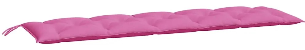 Almofadões para bancos de jardim 2 pcs tecido oxford rosa