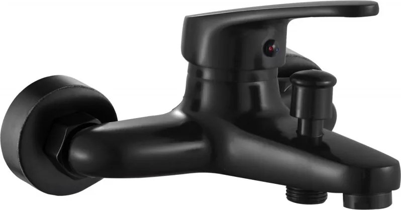 Mexen Erica torneira de banheira, preta - 746430-70
