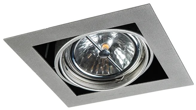 Foco embutido em aço AR111 ajustável - Oneon Design,Moderno