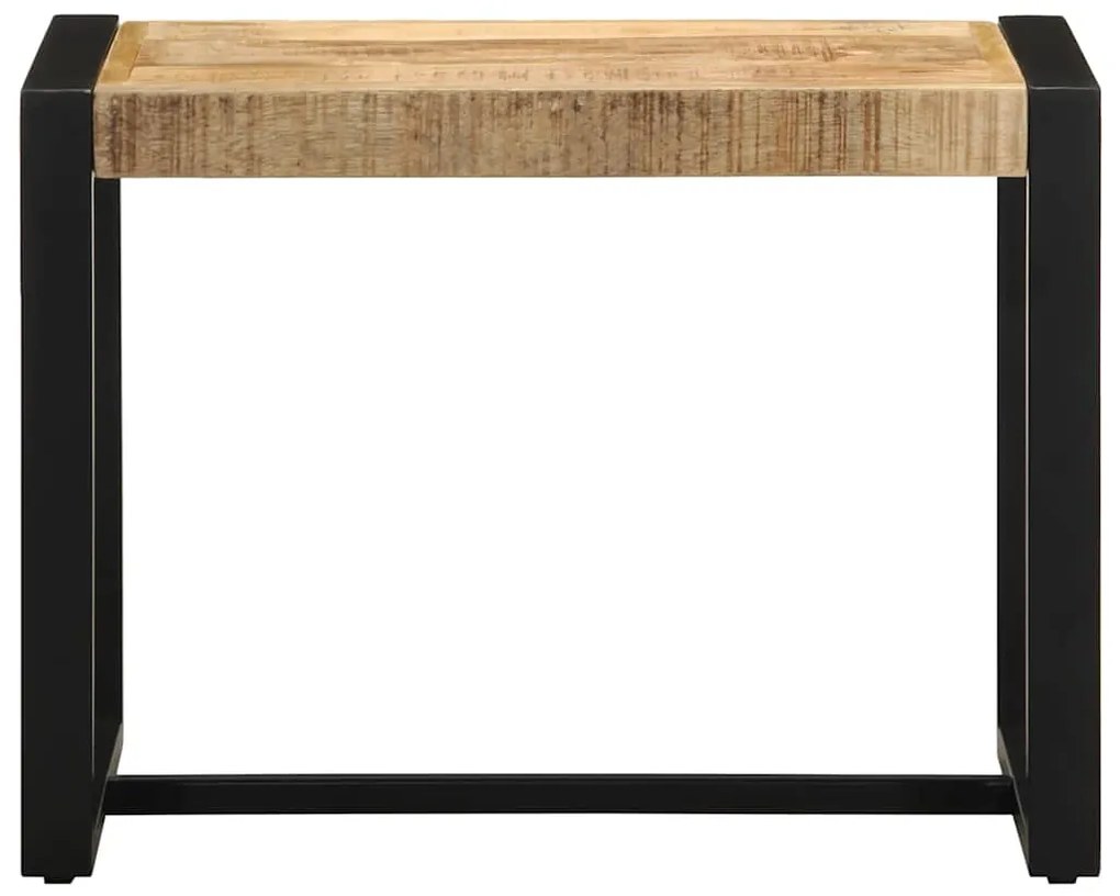 Banco 60x35x45 cm madeira de mangueira áspera maciça