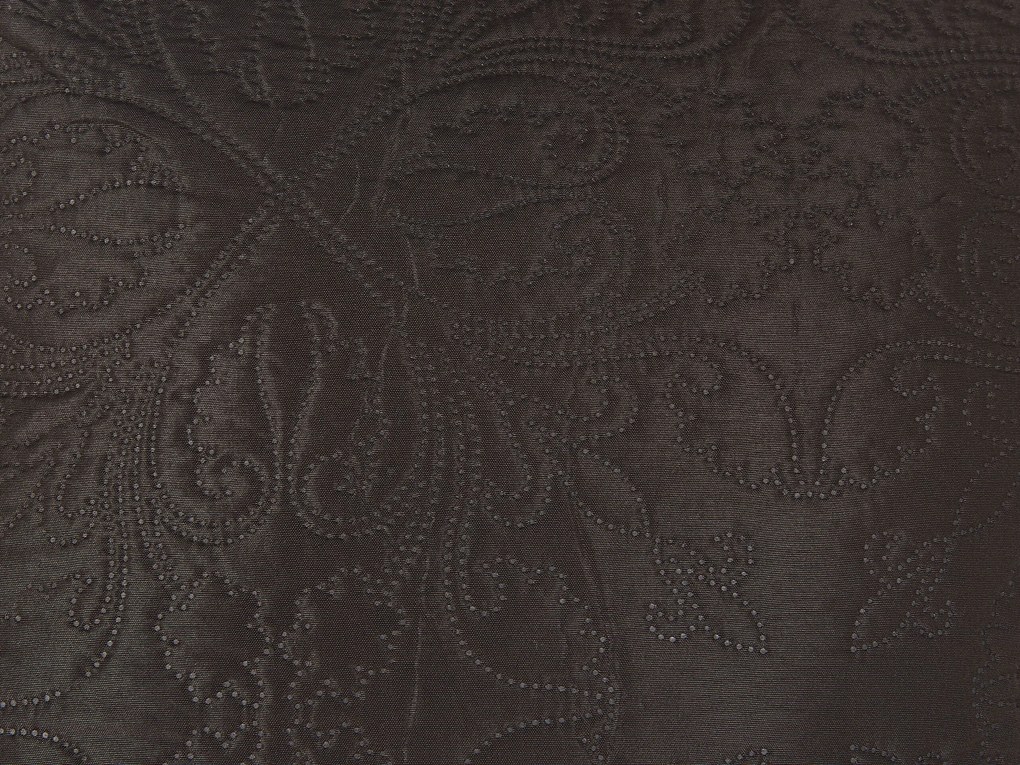 Colcha com relevo castanha 220 x 240 cm RAYEN Beliani