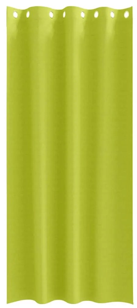 Cortinas com cortinas 2 pcs Verde maçã 225 x 140 cm Poliéster