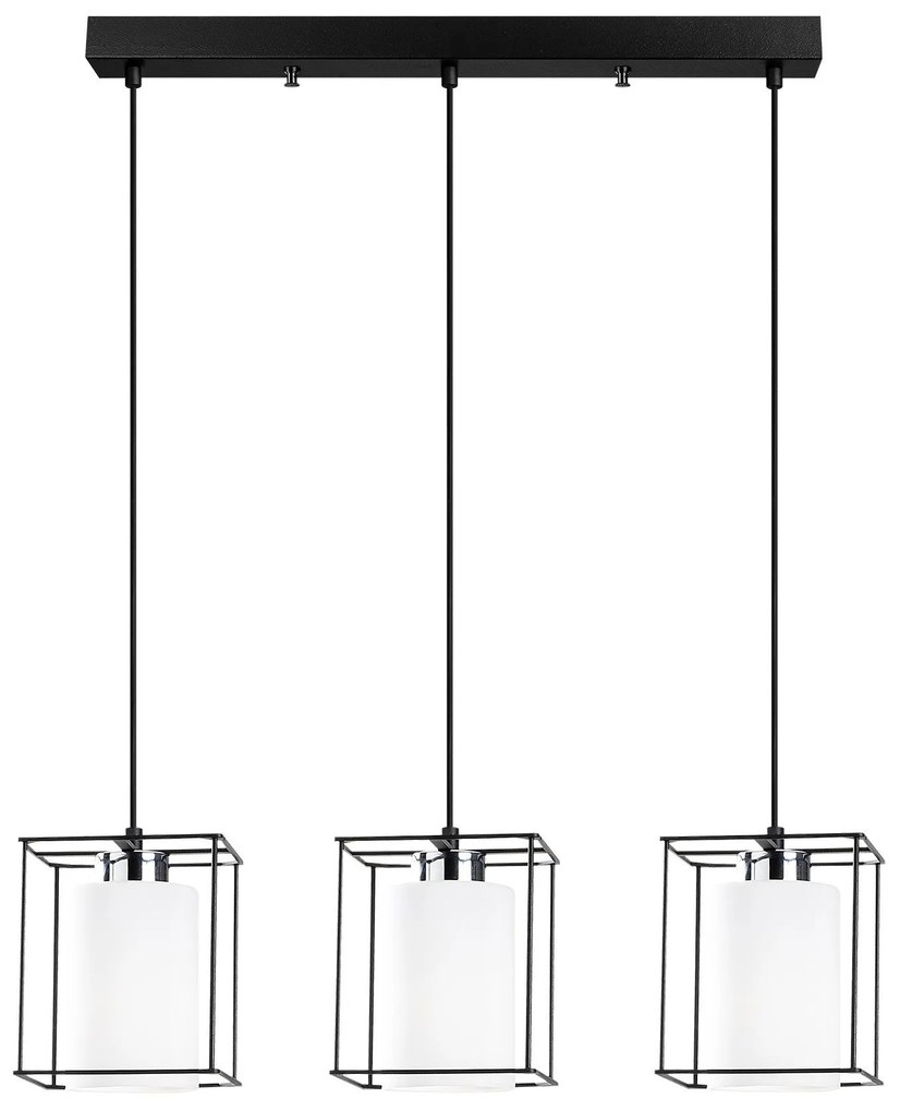 Candeeiro de Teto Swank – Preto – Diâmetro 65 cm x Altura 113 cm