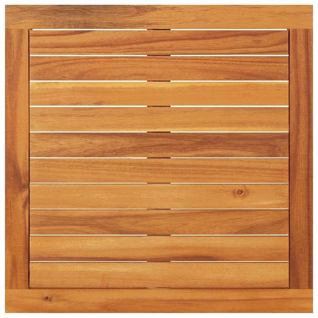 2 pcs conj. lounge de jardim c/ almofadões cinza-escuro acácia