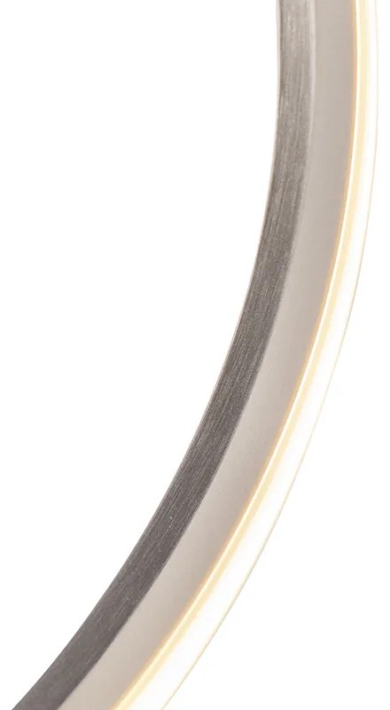 Candeeiro de teto design em aço regulável com LED incluído - Viola Due