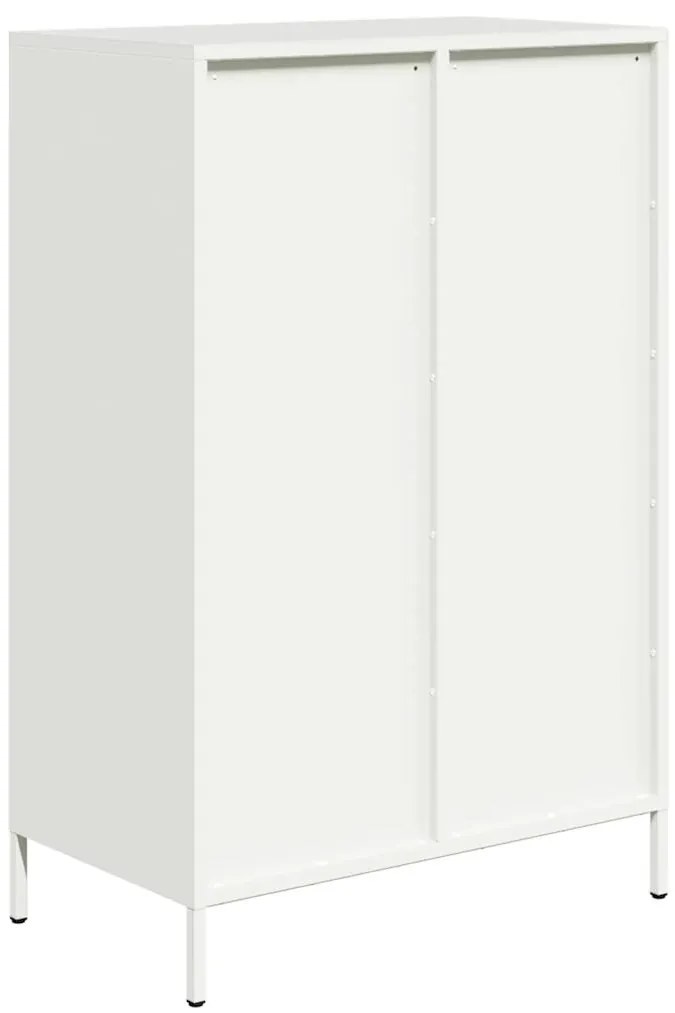 Móvel alto 68x39x101,5 cm aço branco