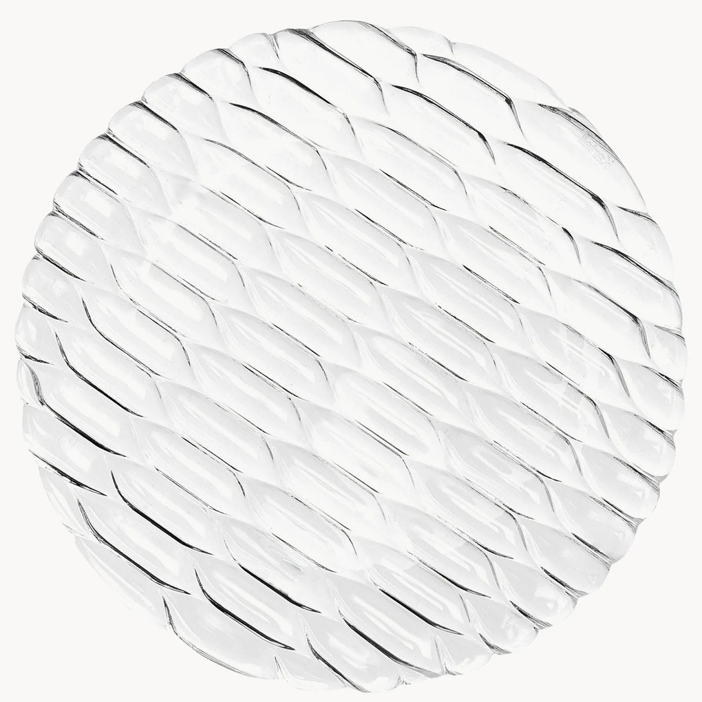 Pratos de jantar com padrão estruturado Jellies, conjunto de 4