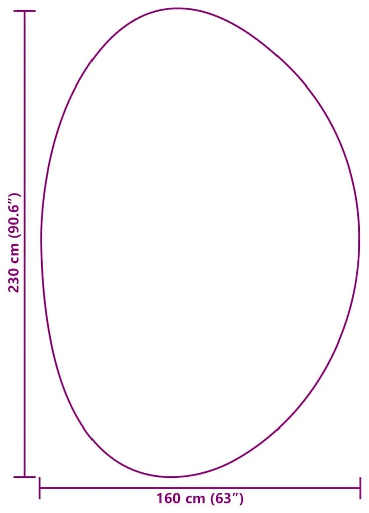 Tapete 'HUARTE'de Pelagem Curta e Lavável Verde Floresta 160x230 cm