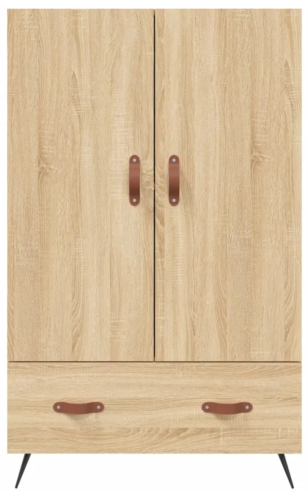 Armário alto derivados de madeira 69,5x31x115cm carvalho sonoma