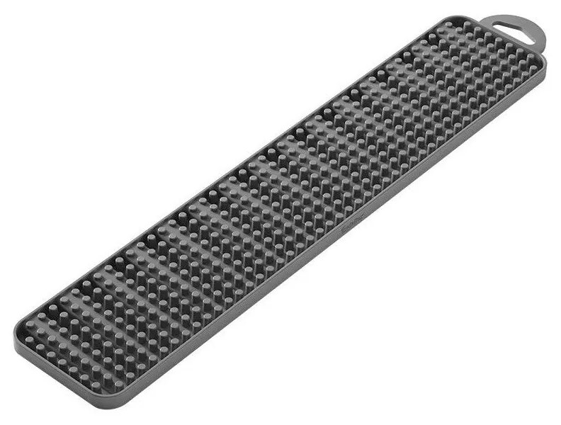 Escorredor de Louça Metaltex Gravity slim Cinzento PEVA (40 x 8 cm)