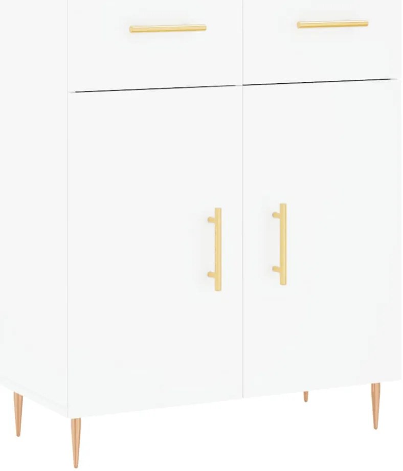 Armário alto 69,5x34x180 cm derivados de madeira branco