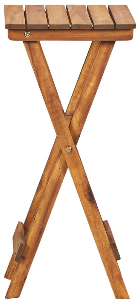 Suporte para plantas 30x30x67 cm madeira de acácia maciça