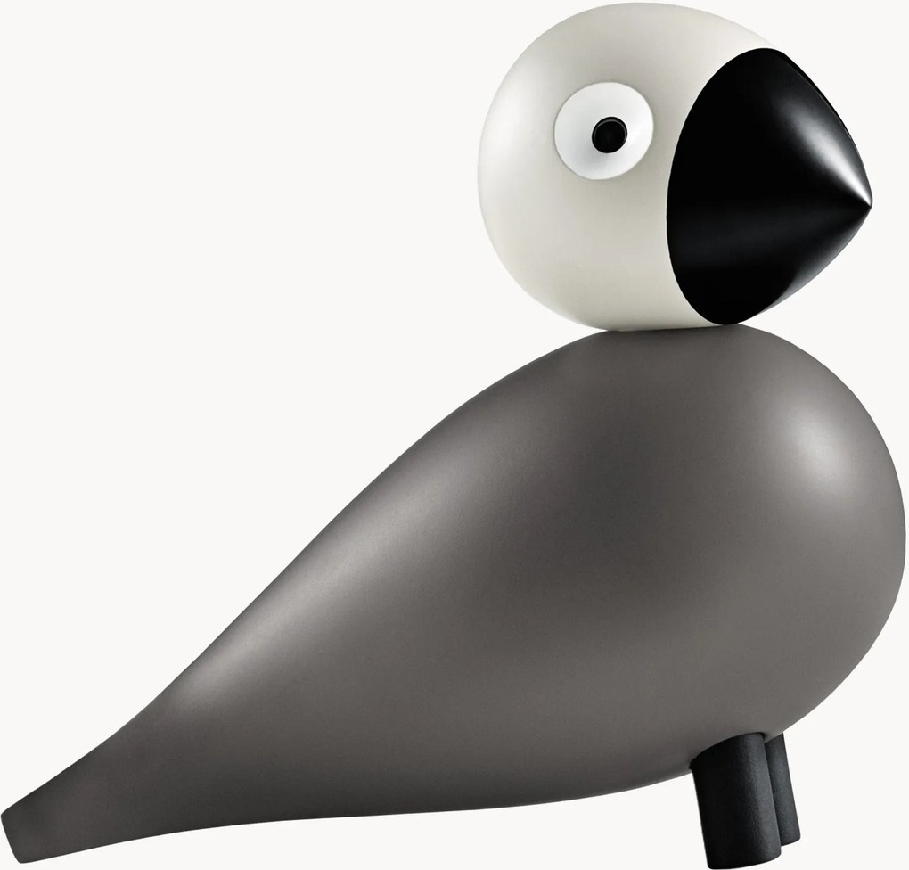 Objeto decorativo em madeira de faia Songbird Ernst